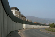 Belfast peace line