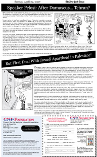 CNI Ad in the NYT