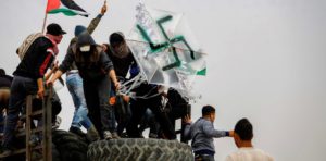 Palestinian swastika kite