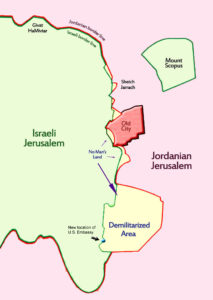 Jerusalem map