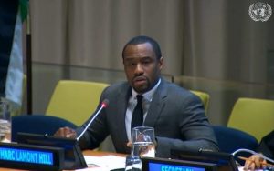 Marc Lamont Hill at U.N.