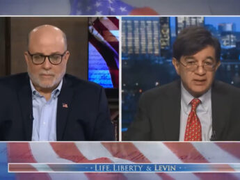 Alex Safian with Mark Levin