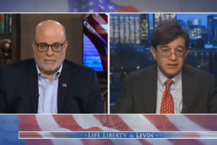 Alex Safian with Mark Levin