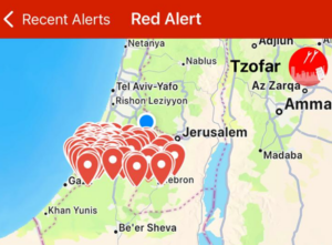 Israeli red alert for Iranian missile attack