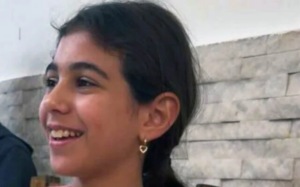 Nesya Karadi, 11, died weeks after she was critically wounded in an Iranian cluster munition attack on her home