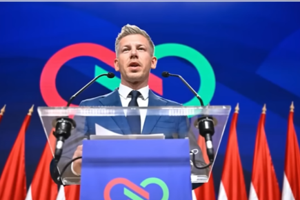 Screenshot from CBN News - Peter Magyar