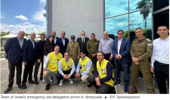 Israeli delegation to Venezuela